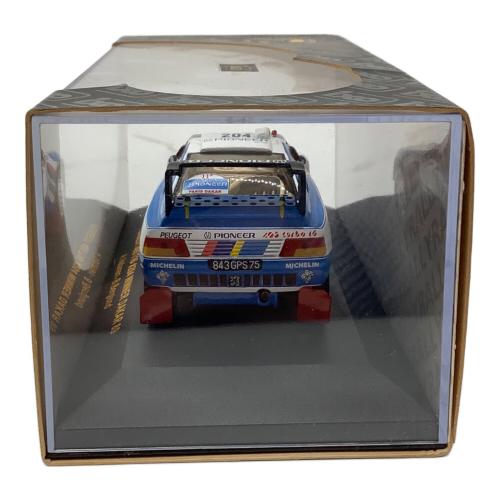 ミニカー 1/43 PEUGEOT 405 T16 WINNER DAKAR 89 PIONEER #204