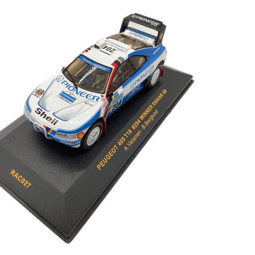 ミニカー 1/43 PEUGEOT 405 T16 WINNER DAKAR 89 PIONEER #204