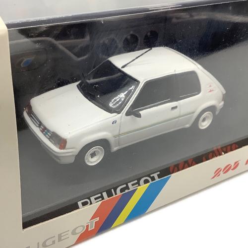 ミニカー NOREV/ノレブ プジョー 205 ラリー 1988 ホワイト