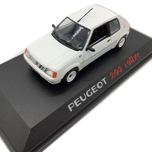 ミニカー NOREV/ノレブ プジョー 205 ラリー 1988 ホワイト