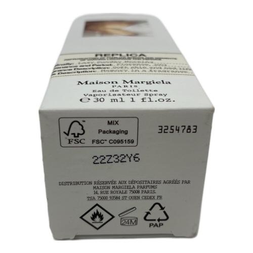 Maison Margiela (メゾンマルジェラ) オードトワレ レプリカ レイジーサンデーモーニング 30ml 残量80%-99%