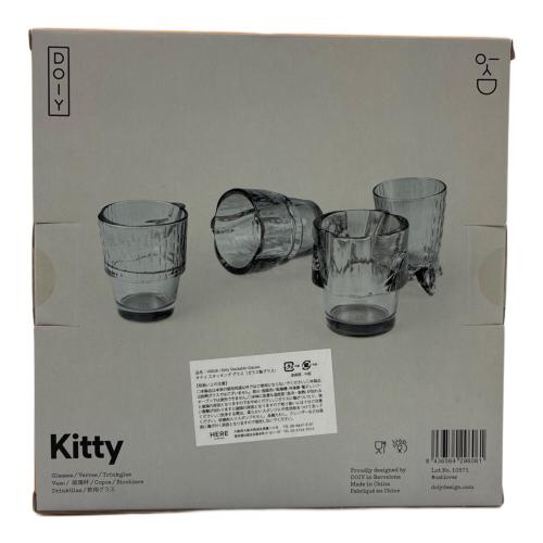 DOIY グラス Kitty Stackable Glasses
