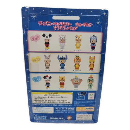 セガ ソフビフィギュア ディズニーキャラクター キュージョン ソフビフィギュア