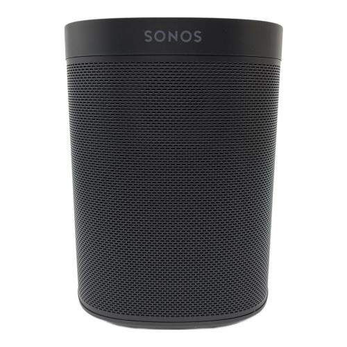 SONOS (ソノス) スマートスピーカー(AIスピーカー) ブラック One SL S38
