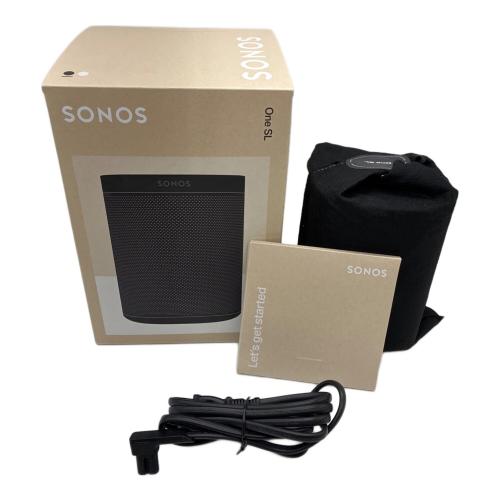 SONOS (ソノス) スマートスピーカー(AIスピーカー) ブラック One