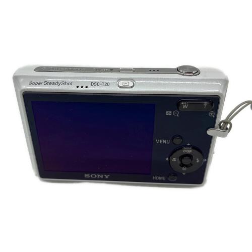 SONY (ソニー) コンパクトデジタルカメラ Cyber-shot DSC-T20 830万画素(総画素) 1/2.5型CCD 専用電池 3173091