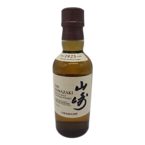サントリー ジャパニーズウィスキー シングルモルト ミニボトル 180ml 山崎 未開封