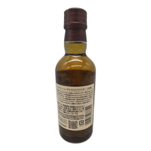 サントリー ジャパニーズウィスキー シングルモルト ミニボトル 180ml 山崎 未開封