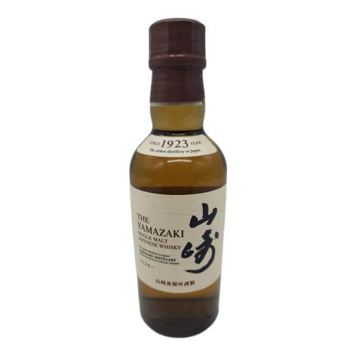 サントリー ジャパニーズウィスキー シングルモルト ミニボトル 180ml 山崎 未開封