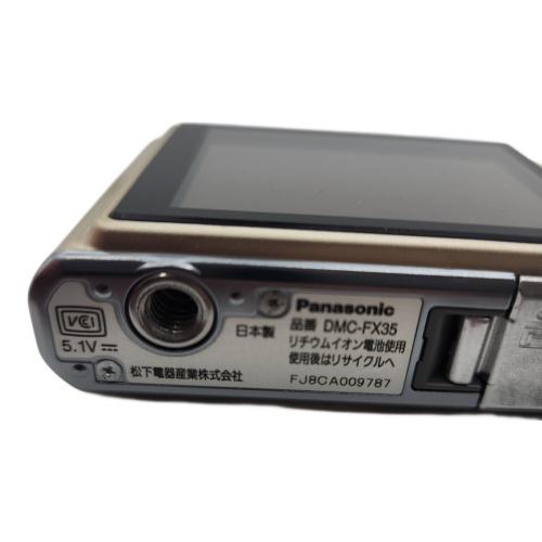 Panasonic (パナソニック) コンパクトデジタルカメラ LUMIX DMC-FX35 1070万画素(総画素) 1/2.33型CCD 専用電池 FJ8CA009787