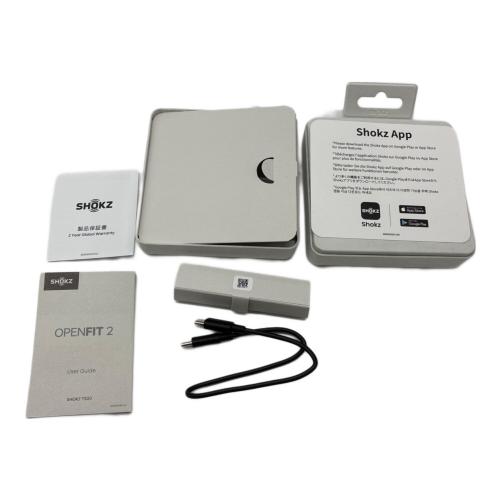 SHOKZ (ショックス) ワイヤレスイヤホン OPENFIT2