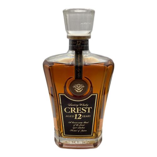 サントリー クレスト 12年 ウィスキー 750ml
