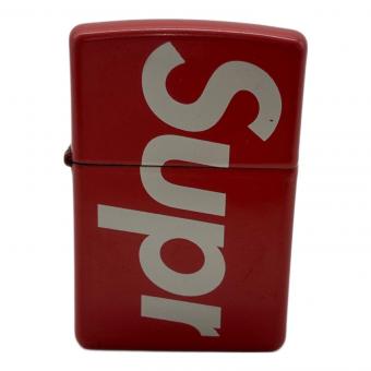 SUPREME (シュプリーム) Logo Zippo Red 2020年製