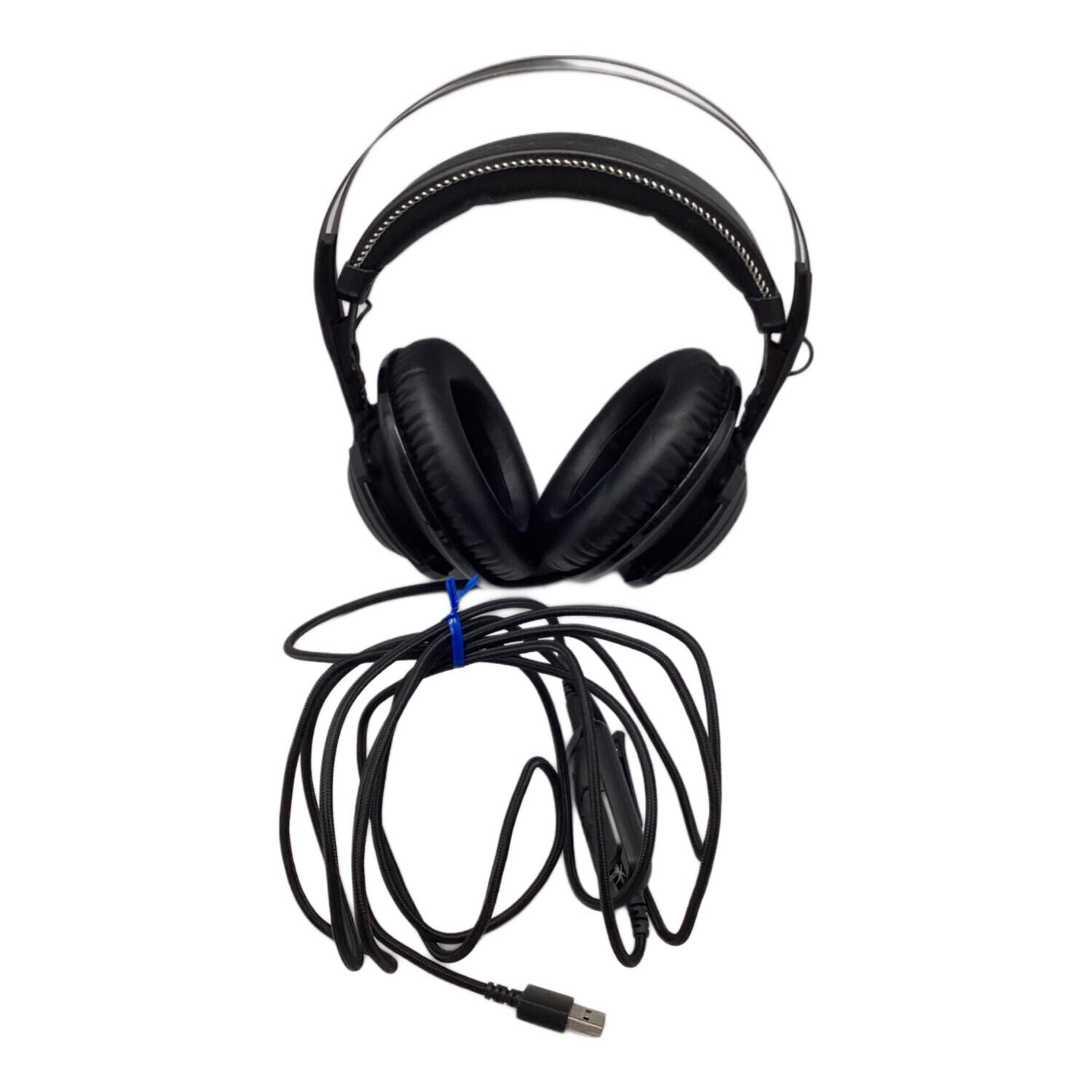 ゲーミングヘッドセット　HxperX Cloud Revolver 7.1 美品 HYPERX (ハイパーエックス) cloud revolver + 7.1 ゲーミングヘッド