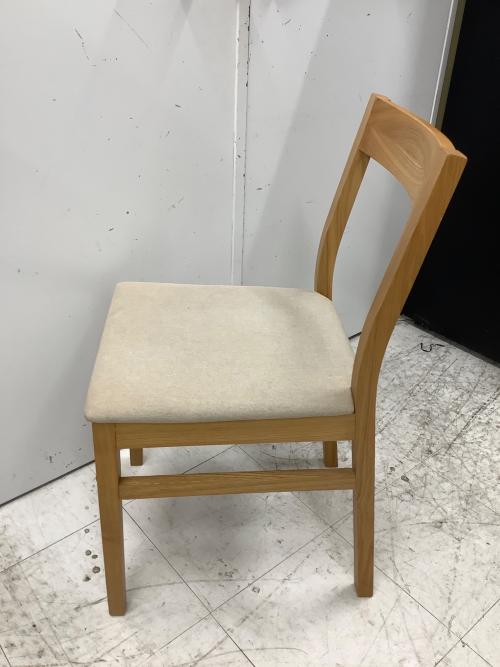 無印良品 (ムジルシリョウヒン) ダイニングチェアー 222 ナチュラル×アイボリー