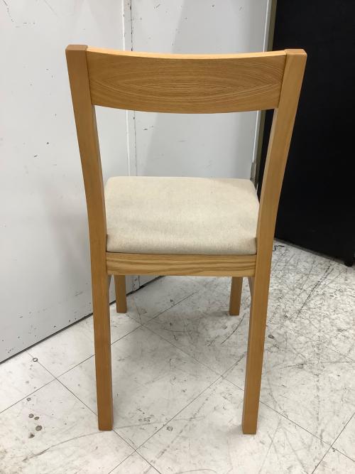 無印良品 (ムジルシリョウヒン) ダイニングチェアー 222 ナチュラル×アイボリー