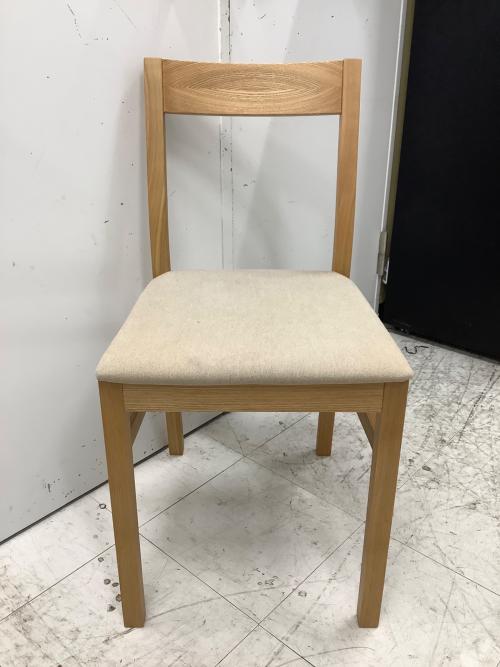 無印良品 (ムジルシリョウヒン) ダイニングチェアー 222 ナチュラル×アイボリー