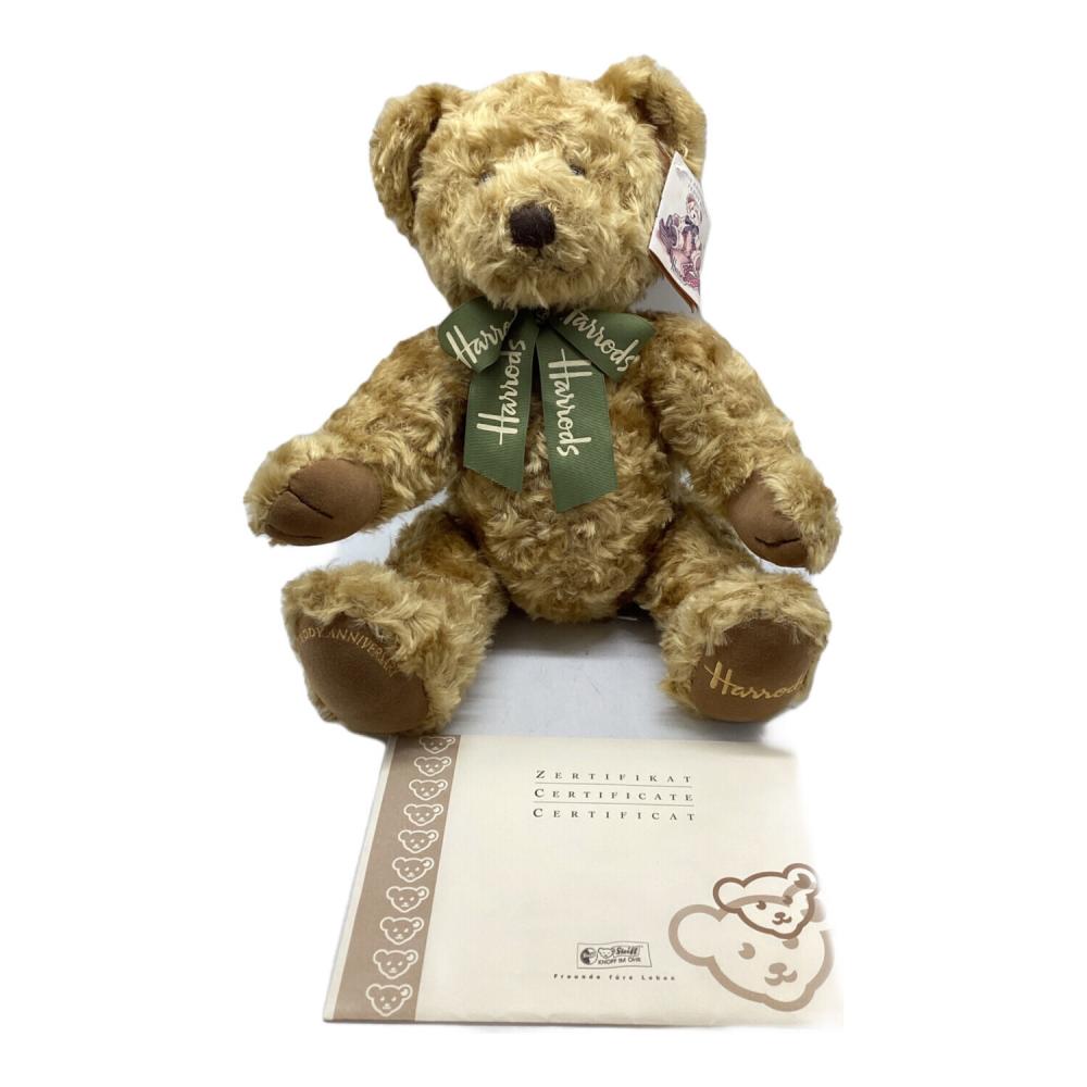 お値下げ中❤️Harrods ビンテージテディベア harrods 100th anniversary ヌイグルミ｜トレファクONLINE