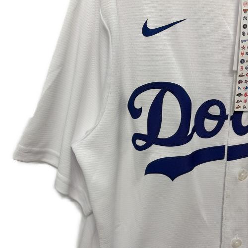 ロサンゼルス・ドジャース ベースボールシャツ メンズ SIZE M ホワイト