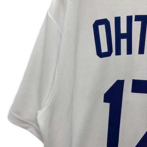 ロサンゼルス・ドジャース ベースボールシャツ メンズ SIZE M ホワイト