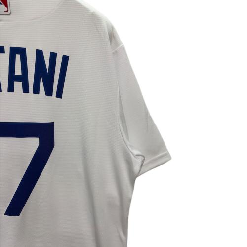 ロサンゼルス・ドジャース ベースボールシャツ メンズ SIZE M ホワイト