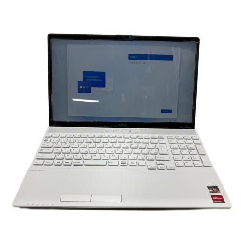 富士通 (フジツウ) LIFEBOOK FMVA50F1W 2021年製 15.6 型(インチ)