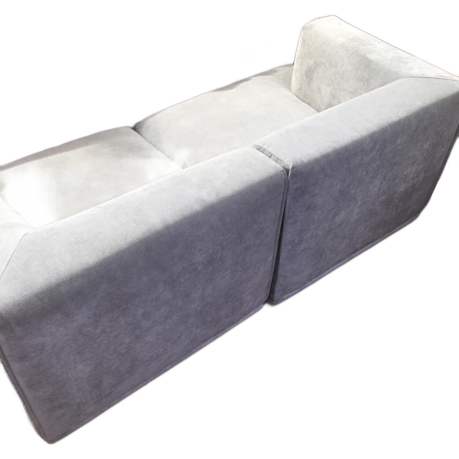 Franc franc (フランフラン) コーナーソファー 377 ライトグレー