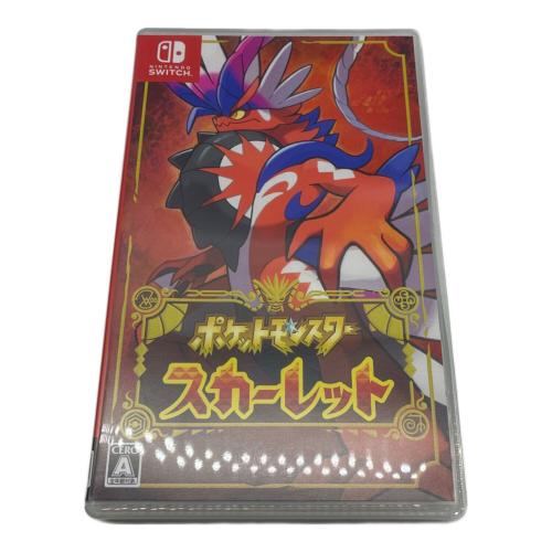 Nintendo (ニンテンドー) ポケットモンスター スカーレット Nintendo Switch用ソフト CERO A (全年齢対象)