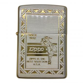 ZIPPO 2000年製 ウインディ / サイドゴールド仕上げ