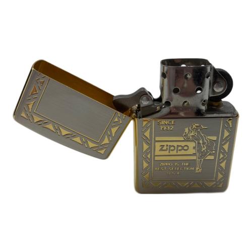ZIPPO 2000年製 ウインディ / サイドゴールド仕上げ