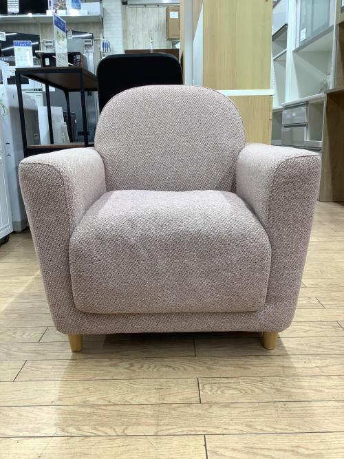 Franc franc (フランフラン) 1人掛けソファー ピンク ヌボラ ソファ 1S