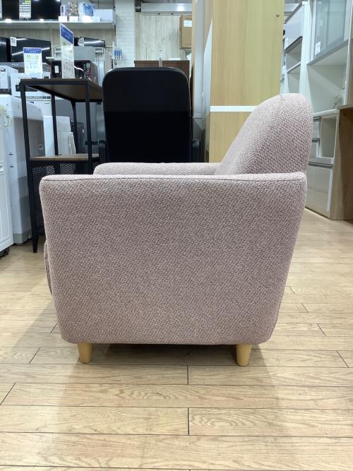 Franc franc (フランフラン) 1人掛けソファー ピンク ヌボラ ソファ 1S