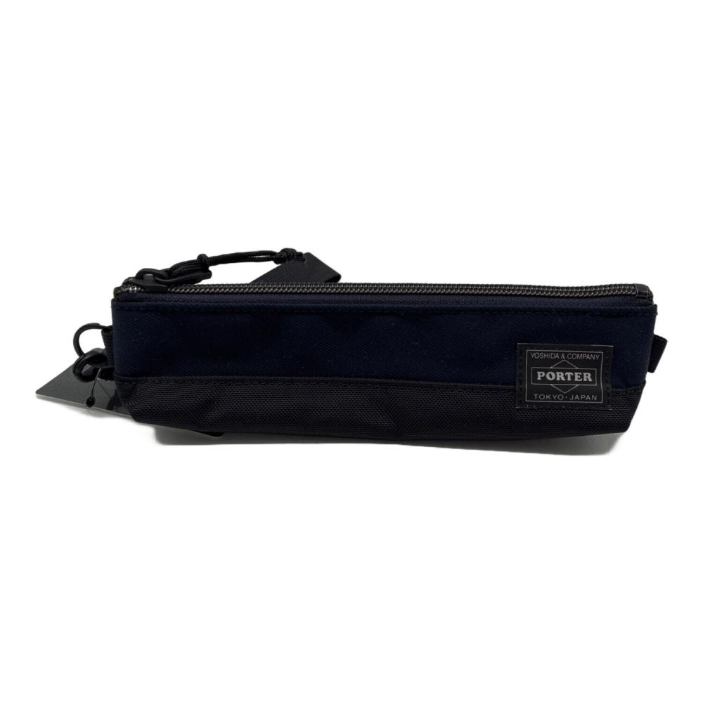ポーター　PORTER ペンケース　新品未使用品　ネイビー PORTER (ポーター) フロント ペンケース ペンケース ネイビー×ブラック