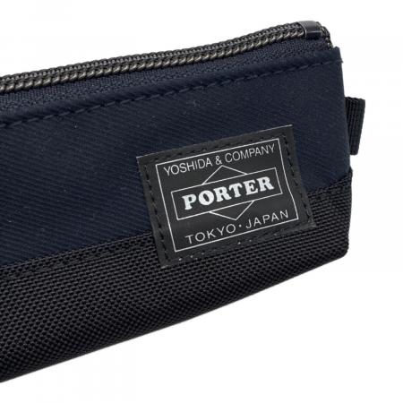 PORTER (ポーター) フロント ペンケース ペンケース ネイビー×ブラック