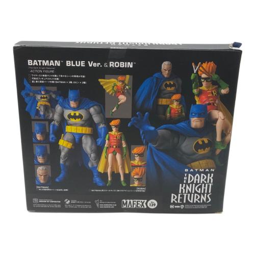 MEDICOM TOY (メディコム・トイ) MAFEX  BATMAN BLUE Ver. ＆ ROBIN(The Dark Knight Returns) フィギュア 箱ダメージ有