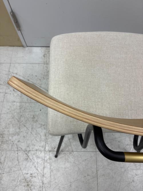 SQUARE ROOTS (スクエアルーツ) イス SOLI CHAIR RAW OAK / BEIGE FABRIC ベージュ×アイボリー