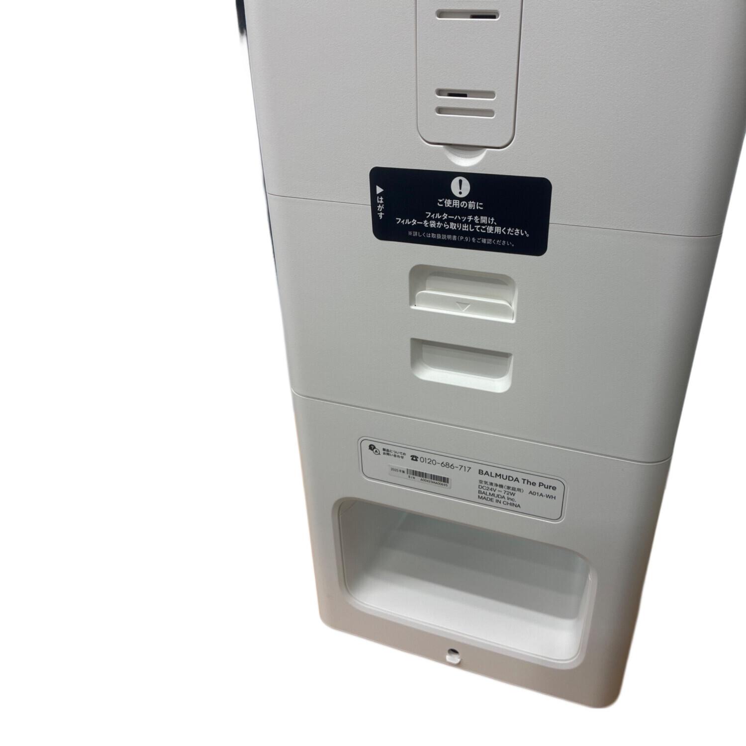 BALMUDA (バルミューダ) 空気清浄機 A01A-WH 2025年製 The Pure