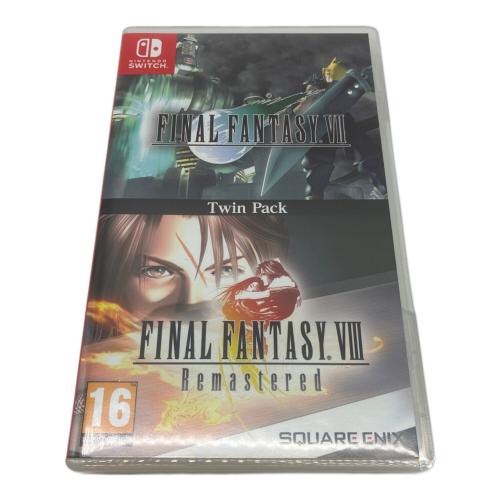 スクウェア・エニックス Final Fantasy VII & VIII Remastered Twin Pack Nintendo Switch用ソフト 輸入版 CERO C (15歳以上対象)