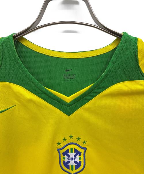 ブラジル代表 (ブラジル代表) NIKE (ナイキ) ブラジル代表 ロベルトカルロス【6】サッカーユニフォーム サイズ:M