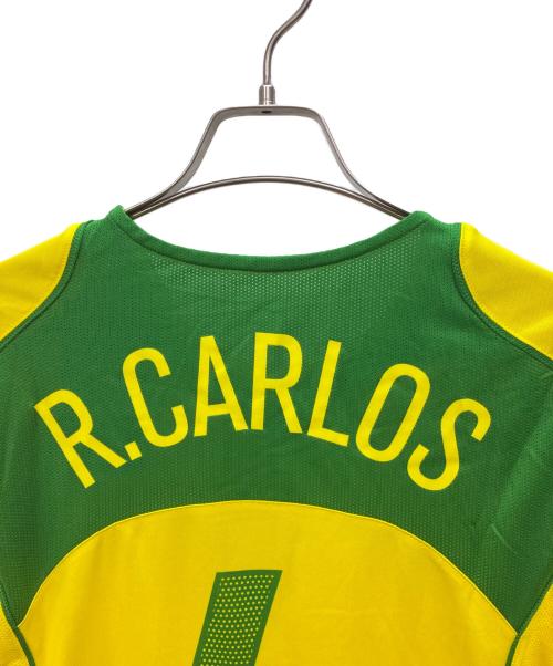ブラジル代表 (ブラジル代表) NIKE (ナイキ) ブラジル代表 ロベルトカルロス【6】サッカーユニフォーム サイズ:M