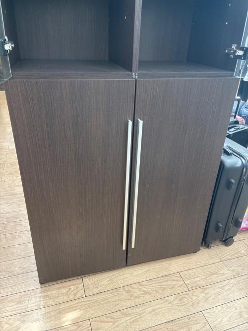 小島工芸 (コジマコウゲイ) 書棚 C1B-80H ブラウン