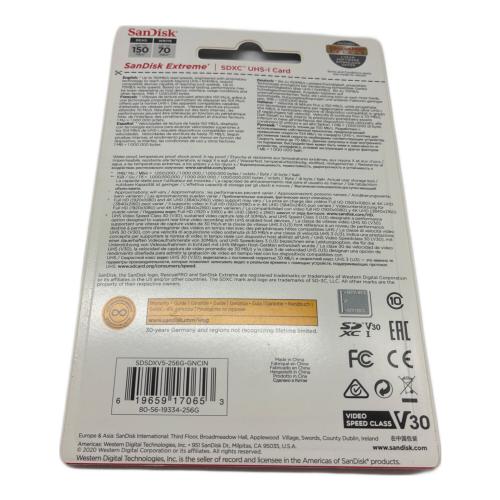 SANDISK (サンディスク) SDカード 256GB Extreme SDXC UHS-I Card