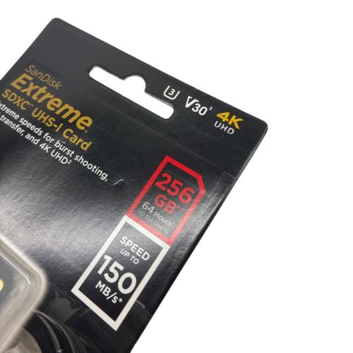 SANDISK (サンディスク) SDカード 256GB Extreme SDXC UHS-I Card