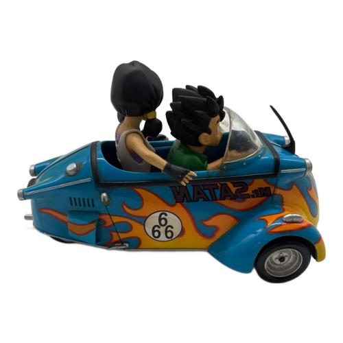 ドラゴンボール フィギュア&カー 悟飯&ビーデル ※ミラー折れ有