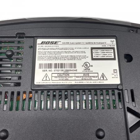 BOSE (ボーズ) Wave music system IV 417788-WMS｜トレファクONLINE