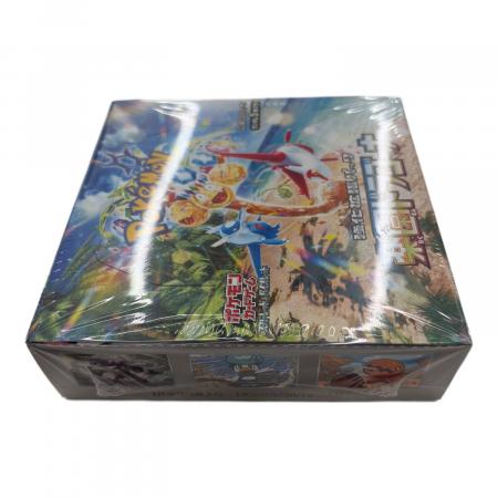 【中古品】 シュリンク付きBOX 強化拡張パック　楽園ドラゴーナ ポケモン 中古品】 シュリンク付きBOX 強化拡張パック 楽園ドラゴーナ ポケモン