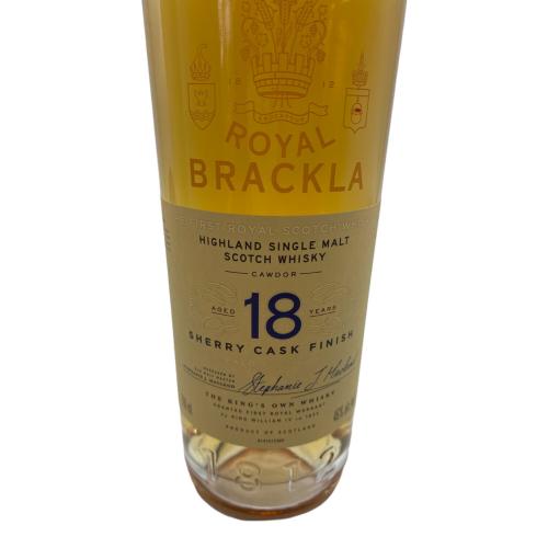 ロイヤルブラックラ モルトウイスキー 18年 700ml