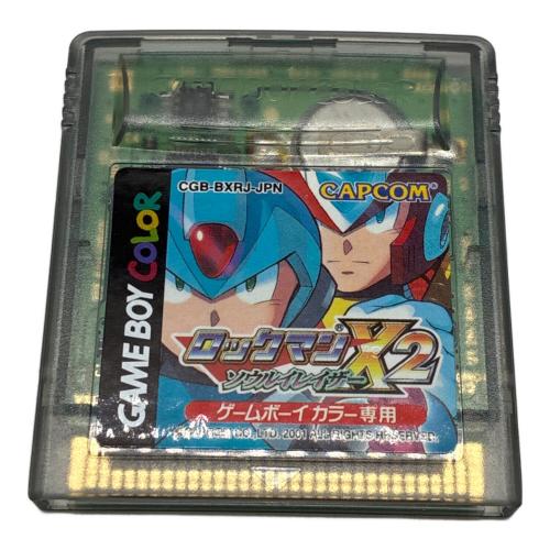 カプコン ロックマンX2 ソウルイレイザー ゲームボーイカラー用ソフト -