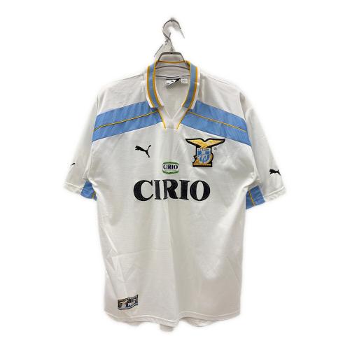 PUMA (プーマ) サッカーユニフォーム ヴィンテージ 古着 90s-00s メンズ SIZE L ホワイト×ブルー