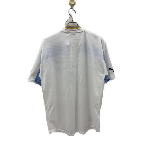PUMA (プーマ) サッカーユニフォーム ヴィンテージ 古着 90s-00s メンズ SIZE L ホワイト×ブルー